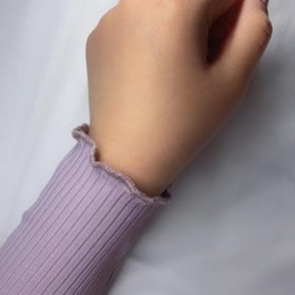 ✨Bodycon purple buttoned long sleeve Dress - Picture 5 of 9